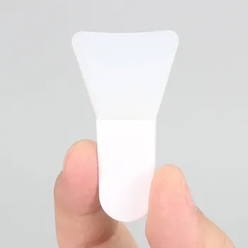 Kosmetický štětec Štětec na masku | kosmetický nástroj - Bílá lopatovitá