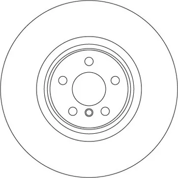 Brzdový kotouč Brzdový kotouč TRW DF6979S