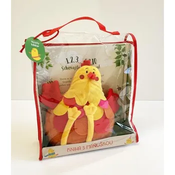 Leporelo Kniha s maňuškou Sliepočka