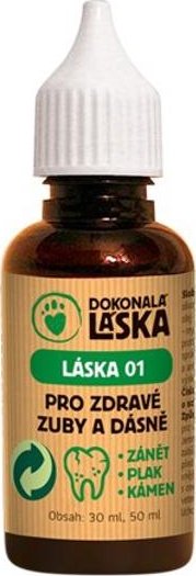 Dokonalá Láska 01 Pro zdravé zuby a dásně 30 ml