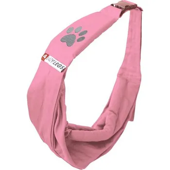 Taška pro psa a kočku 4LazyLegs Pets Carrier Canvas Paw Pink + Doprava zdarma