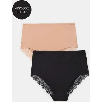 Kalhotky Sinsay - Sada 2 kalhotek hipster - béžová - 230FX-08X - 230FX-08X-M