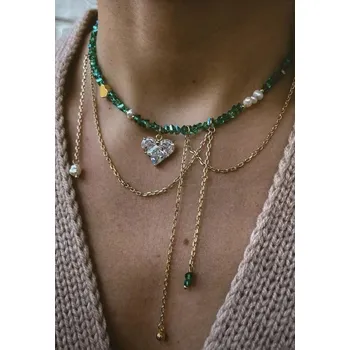 Náhrdelník Trend perlový elegantní náhrdelník | dámský šperk - N0496-1