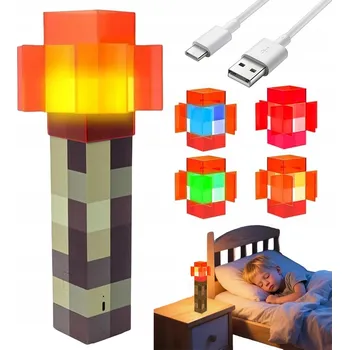 Lampička Noční lampa Bedee, vícebarevná