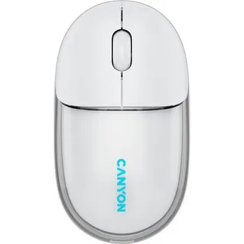 Myš CANYON OnClick 24 BT/ Wireless Transparent/Black CNS-CMSW24B