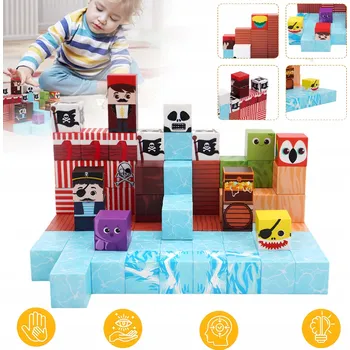 ostatní stavebnice 100 KUSŮ MAGNETICKÝCH STAVEBNICE STAVEBNICE PRO DĚTI