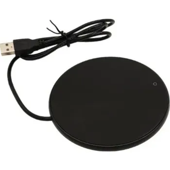Ohřívač hrnků usb elektrický | kancelářský doplněk - Černý
