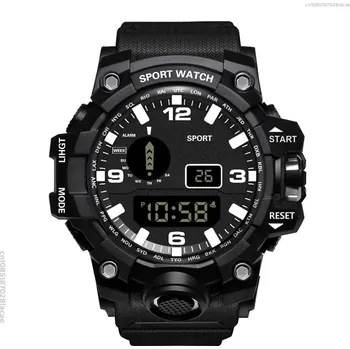 Hodinky Multifunkční digitální sportovní pánské hodinky | pánské doplňky - černý