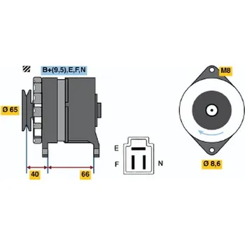 Brzdový kotouč Brzdový kotouč BOSCH 0 986 479 F31