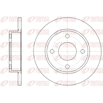 Brzdový kotouč Brzdový kotouč REMSA 6427.00
