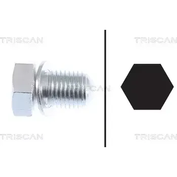 Olejová vana TRISCAN Závitová zátka olejové vany TRI 9500 2903
