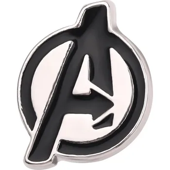 Iron man spiderman captain america brož | odznak - Odznak se symbolem Avengers