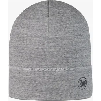 Čepice ČEPICE BUFF MERINO LIGHTWEIGHT BEANIE LIGHT GREY