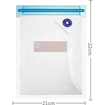 Vakuové sáčky znovupoužitelné bpa free | vakuové balení - 21x22cm , 3 kusy