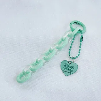 Klíčenka srdce akrylový přívěsek dámský | klíčenka - 10