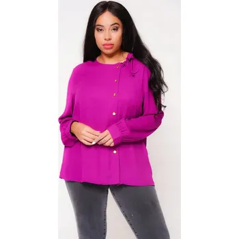 Dámská halenka Unique21 halenka s dlouhým rukávem střih volná velikost 38