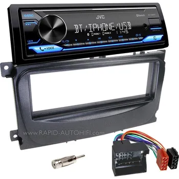 Audio Autorádio FORD Focus 2007-2010 JVC KD-X382BT Bluetooth s instalační sadou