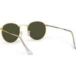 Sluneční brýle Ray-Ban Round Metal 0RB3447 001 Zlatá 50