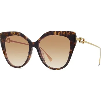 Cyklistické kalhoty Sluneční brýle Fendi Baguette Havana FE40011U5755T