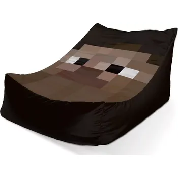 Sedací pytel Sedací vak Lounge Blocks Obličej - Sablio - 120 x 100 x 80 cm