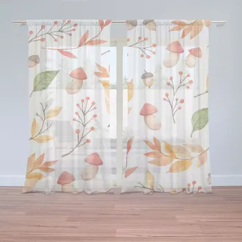 Záclona Sablio Záclony Houbařská sezóna: 2ks 150x250cm