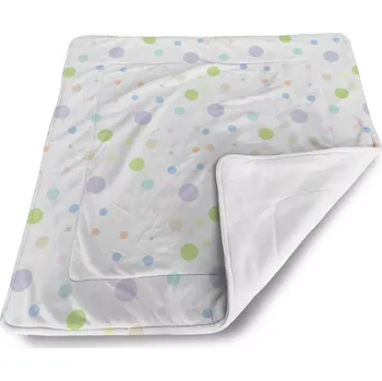 Dětská deka Sablio Dětská deka pro miminko Barevné puntíky - 80x100 cm