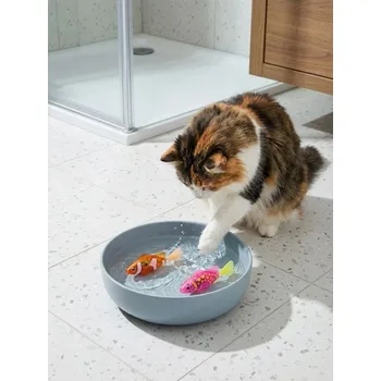 Hračka pro kočku Sinsay - Elektronická hračka pro domácí mazlíčky ve tvaru ryby - oranžová - 802IA-22X - 802IA-22X-ONE