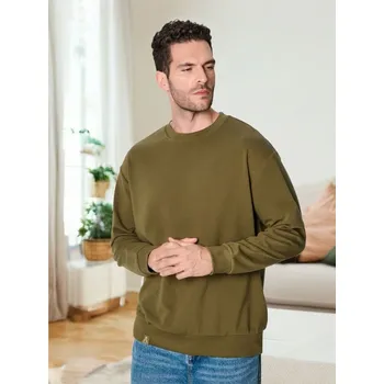 Pánská mikina Sinsay - Mikina - khaki - 281AW-87X - 281AW-87X-XS-1