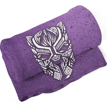 deka Sablio Deka BLACK PANTHER wakanda forever Bílý - 150x120 cm