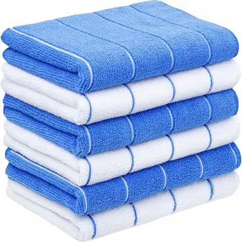 Utěrka Kuchyňské utěrky z mikrovlákna na čištění 40 x 60 cm 6 ks