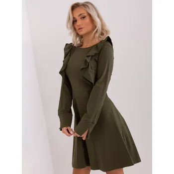 Dámské šaty EM SK HW 20 395 šaty.34P khaki L