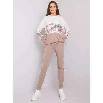 Kabelka Souprava RV KMPL 7356.82 béžová a bílá L/XL