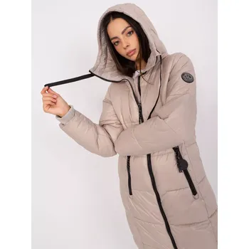 Dámský kabát Kabát D50048X44518B3 béžový XL
