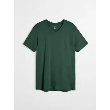 Sinsay - Bavlněné tričko Basic - zelená - 290HL-77X - 290HL-77X-L