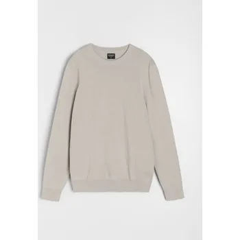 Pánský svetr Sinsay - Bavlněný svetr basic - béžová - 248HR-02X - 248HR-02X-M