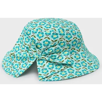 Klobouk Dětský bavlněný klobouk Mayoral 10190.6M.Mini.PPY2 modrá 55X, vel. 52