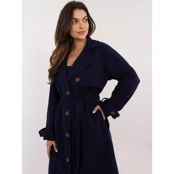 Dámský kabát Kabát TW EN BI 2209.71P tmavě modrý L