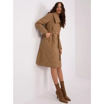 Dámský kabát NM KR TR8312 plášť.96P velbloud XL