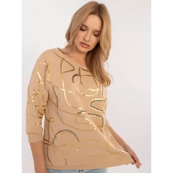 Dámská košile Halenka CLM BZ 1257.71 camel S