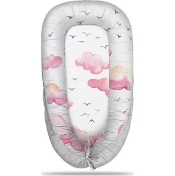Hnízdečko pro miminko Sablio Hnízdečko pro miminko Růžové mraky