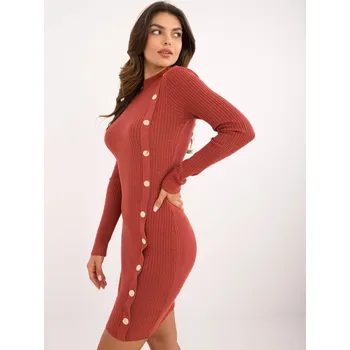 Dámské šaty Šaty AT SK 2345 2.32 tmavě oranžová L/XL