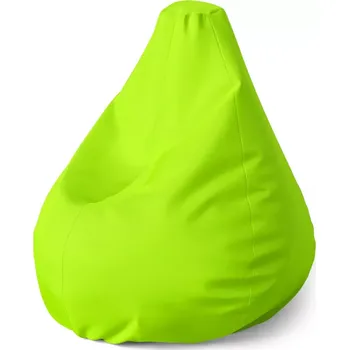 Sedací pytel Sedací vak Pear Limetková - Sablio - 140 x 100 x 25 cm