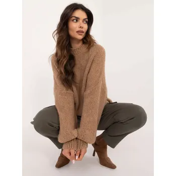 Dámský svetr Jumper TW SW BI 3565.69 camel jedna velikost