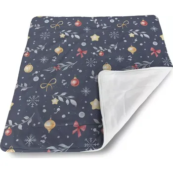 Dětská deka Sablio Dětská deka pro miminko Štědrovečerní noc - 80x100 cm
