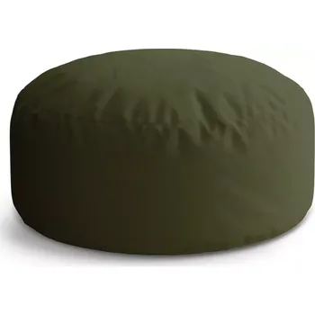 Taburet Sablio Kulatý taburet Circle Olivově zelená: 38x48 cm - Sablio
