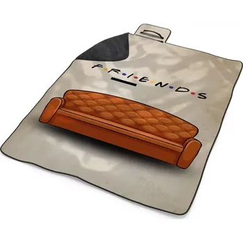 deka Sablio Plážová deka Seriál přátelé FRIENDS Gauč: 200x140 cm