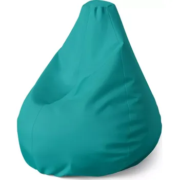 Sedací pytel Sedací vak Pear Nefritová - Sablio - 70 x 95 x 15 cm