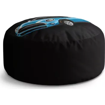 Taburet Sablio Taburet Circle Mini sedan Černé pozadí: 38x48 cm