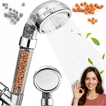 Sprchová hlavice SPRCHOVÁ HLAVICE HLAVICE ÚSPORNÁ S TURMALÍNOVÝM FILTREM, IONIZACE