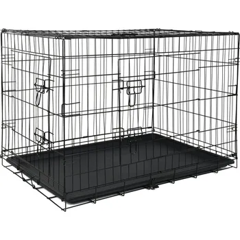 klec pro psa Multifunkční kovová klec - kotec pro psa, kočku a jiná zvířata XL
